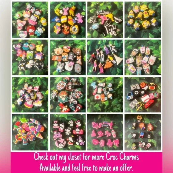 FINAL CLEARANCE PRICE NEW 12 Mexico Themed Croc Charms Shoe Charm Jibbit - Picture 4 of 5